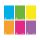 Brulion Herlitz Color Blocking B7/144 kratka
